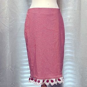 - NY&COMPANY High Waisted Pencil Shirt, Size Large. New w/ Tags!